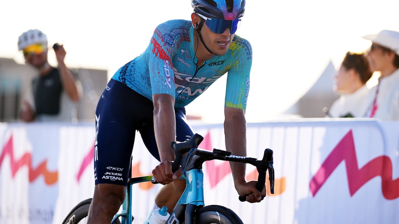 Harold Tejada finalizó en el cuarto lugar del UAE Tour.