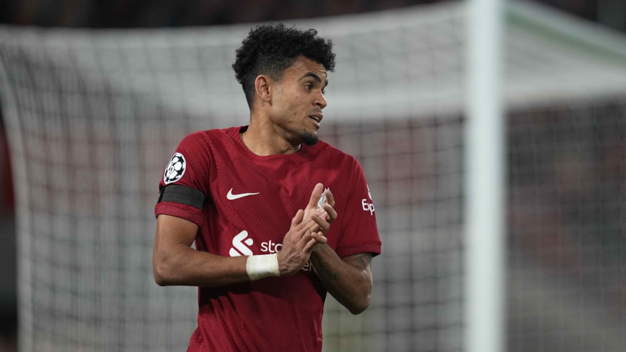 El atacante colombiano llegó al Liverpool en febrero de 2022.