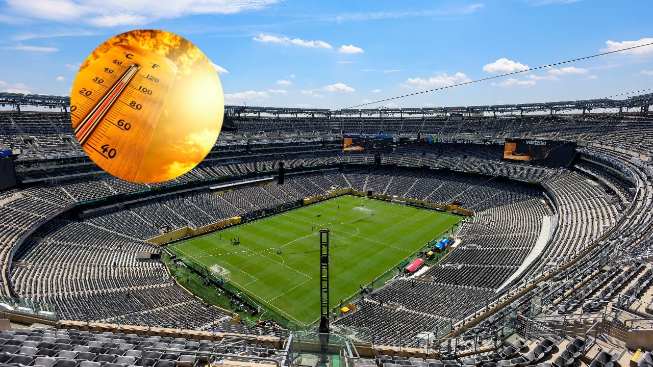 Imagen referencia de la temperatura extrema que se podría tener en el Mundial 2026.