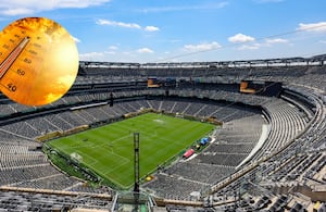 Imagen referencia de la temperatura extrema que se podría tener en el Mundial 2026.