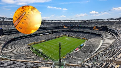Imagen referencia de la temperatura extrema que se podría tener en el Mundial 2026.