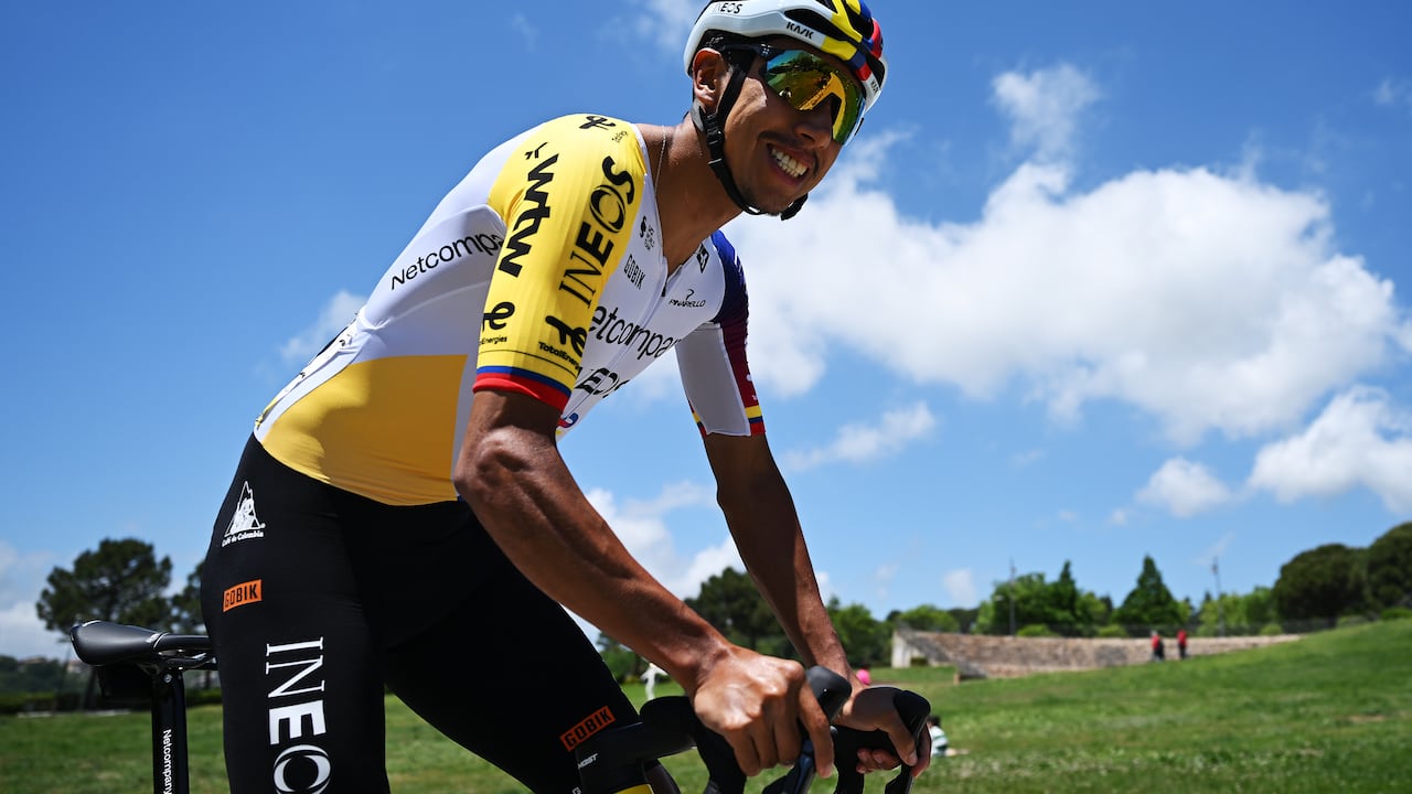 Egan Bernal, mejor colombiano en el Giro de Italia 2026.