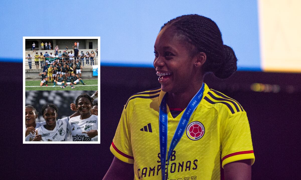 Linda Caicedo. Foto: Captura pantalla Instagram Linda Caicedo (linda__caicedo11)//Getty Images/Sebastian Barros/NurPhoto