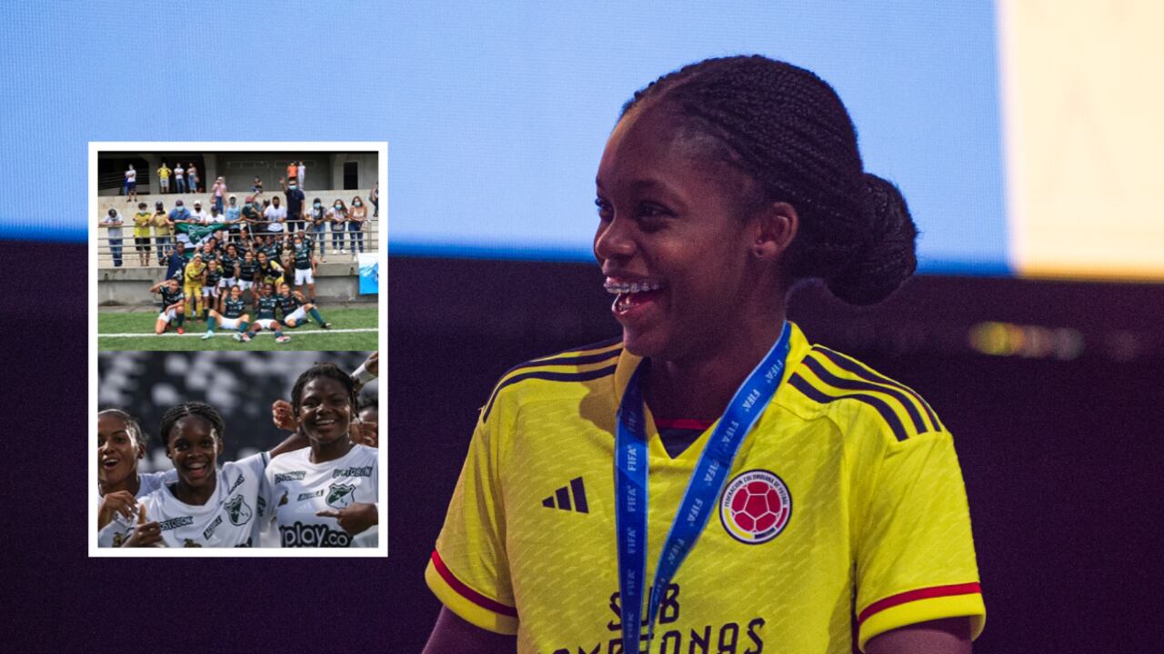 Linda Caicedo. Foto: Captura pantalla Instagram Linda Caicedo (linda__caicedo11)//Getty Images/Sebastian Barros/NurPhoto