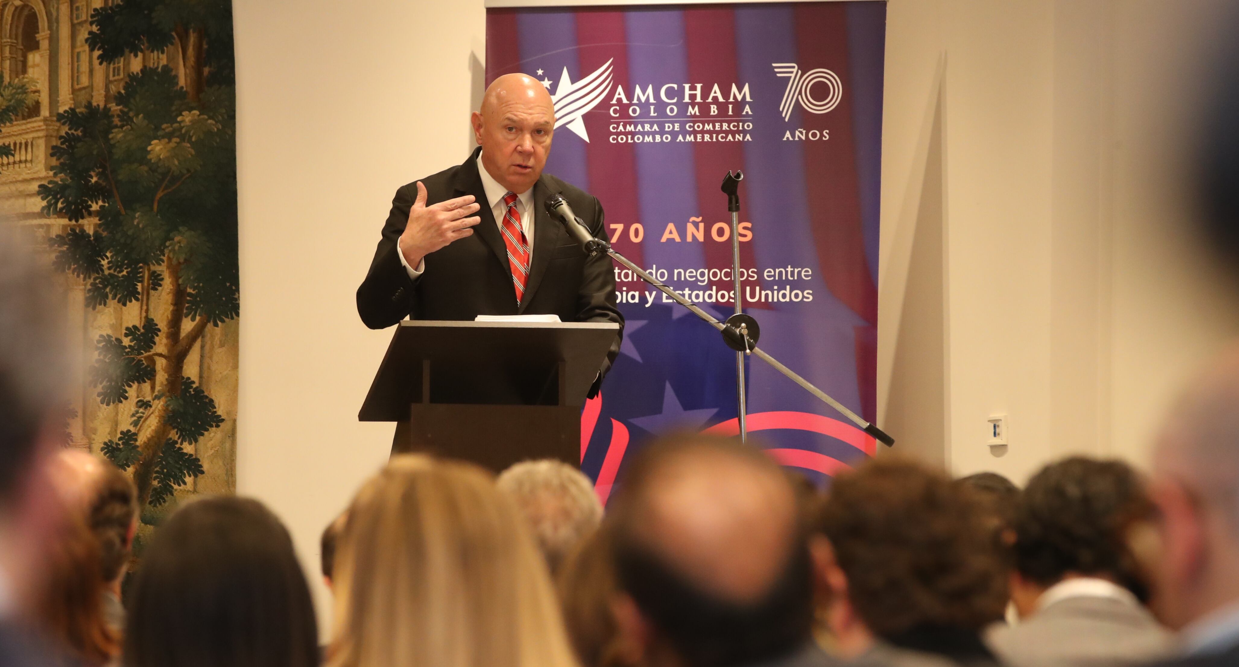 conversación del señor Embajador (e) de los Estados Unidos