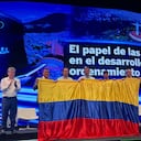 Alcaldes de cinco capitales sorprendieron en el Congreso de la Andi con un mensaje simbólico que desató ovaciones.