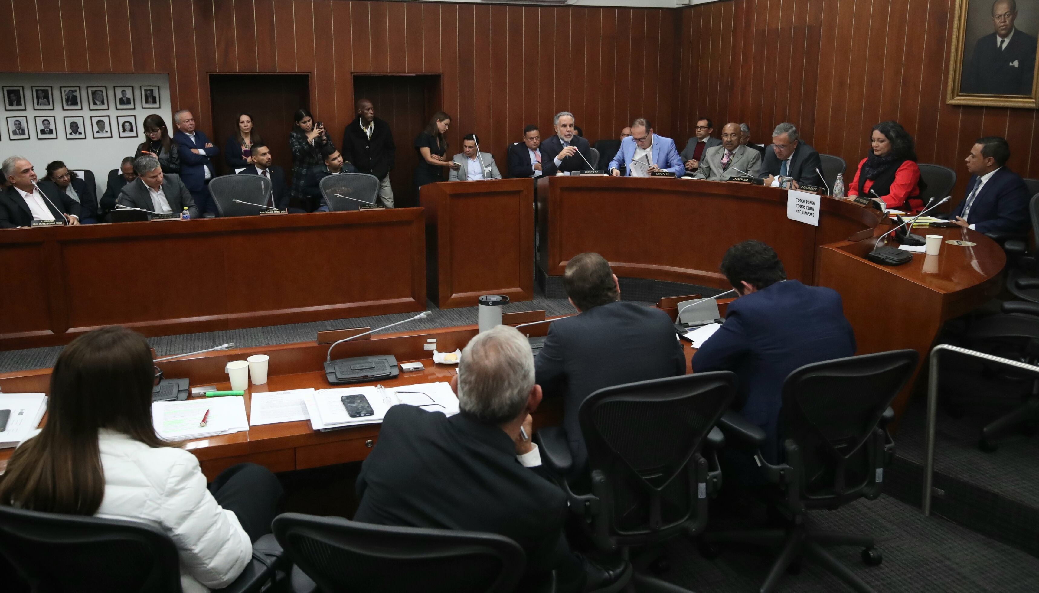 Sesión Comisión Cuarta del Senado Reforma Laboral