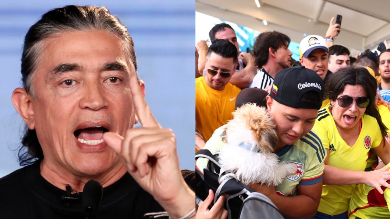 Gustavo Bolívar y los desmanes que se presentaron el 14 de julio al ingreso del estadio.