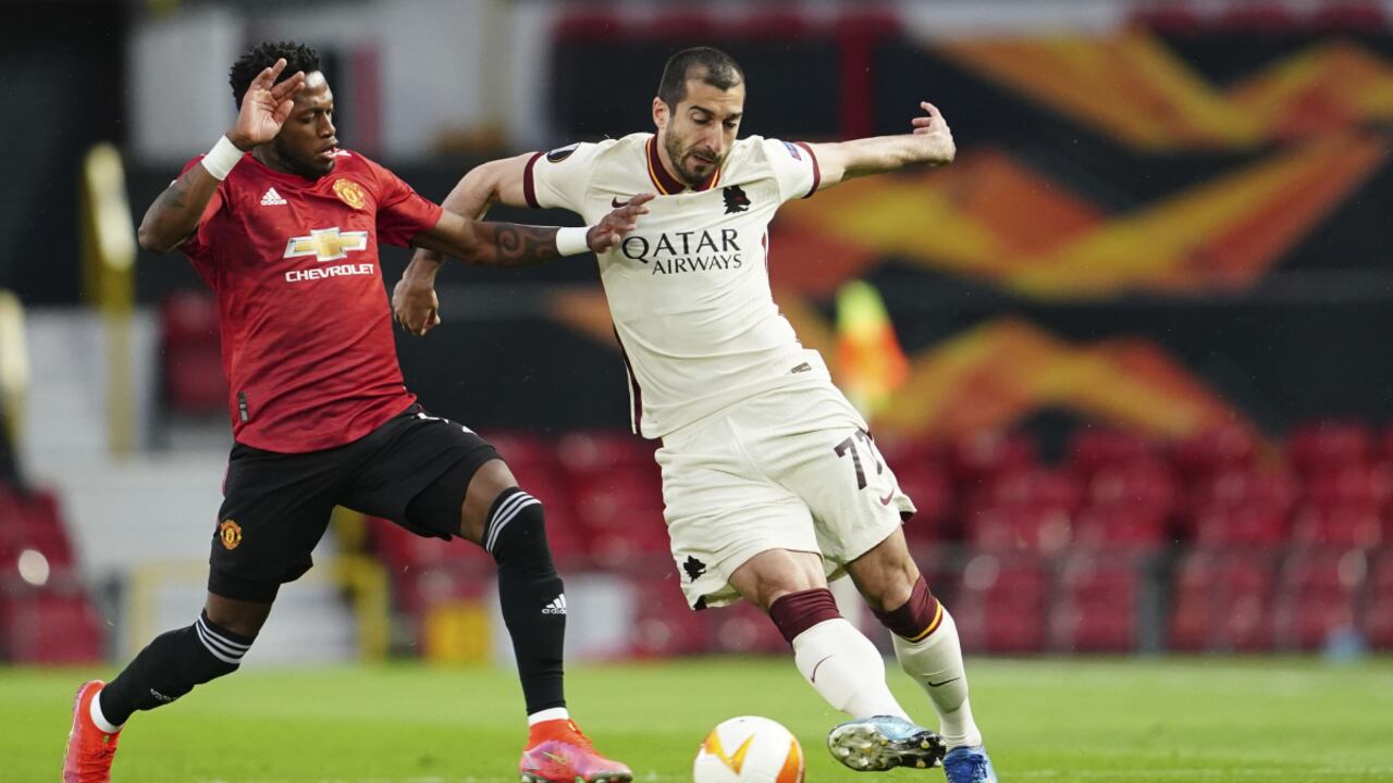 Manchester United vs. Roma - Europa League. Foto: AP / Jon Super