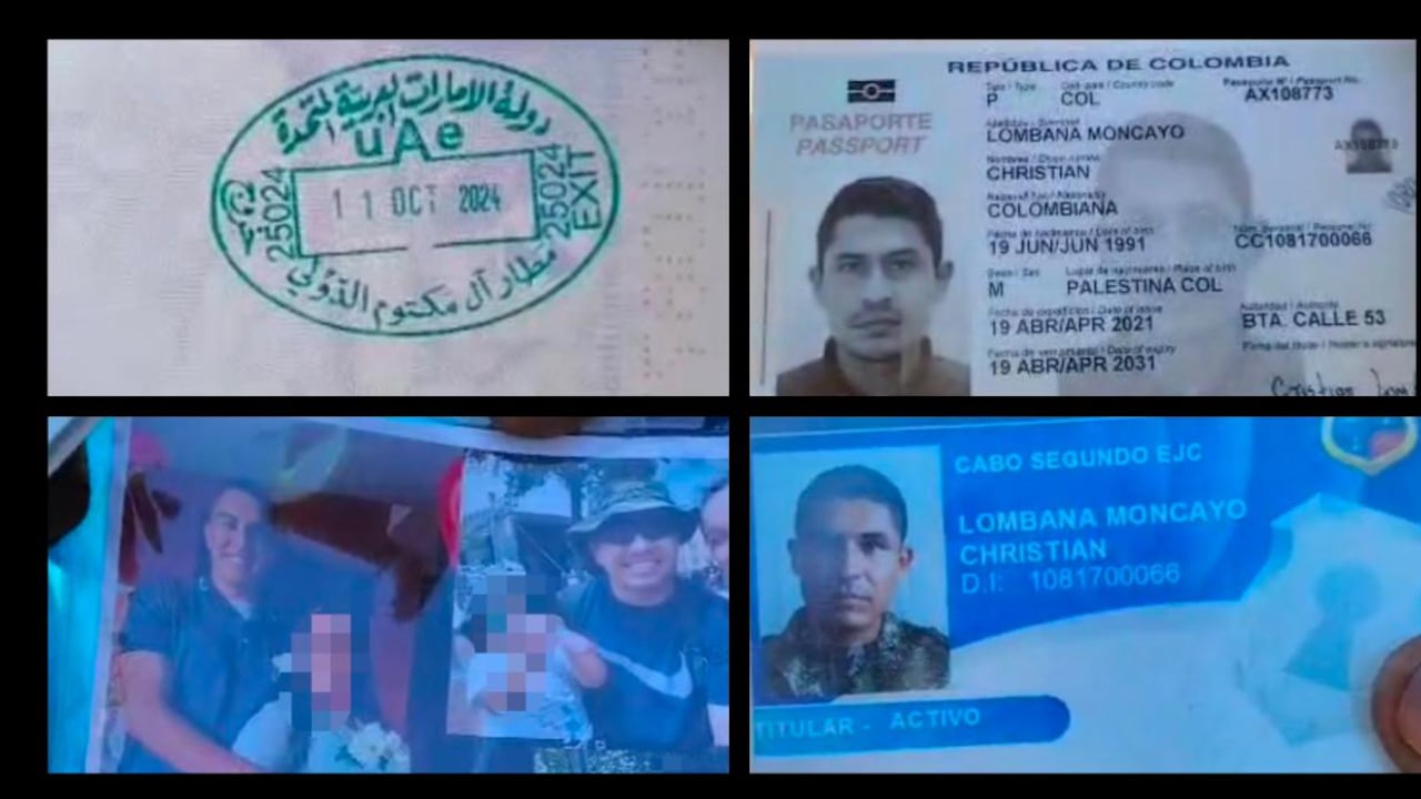 Incertidumbre por el paradero un cabo retirado del Ejército en África; sus documentos fueron encontrados por autoridades locales.