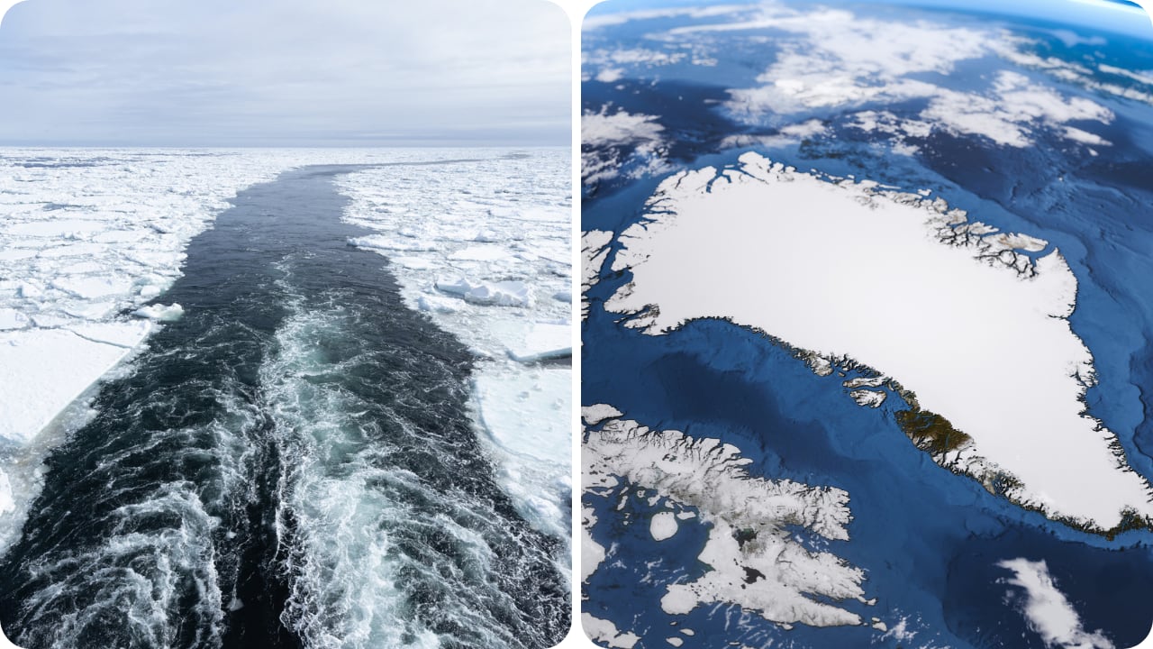 La pérdida de hielo marino podría desencadenar cambios atmosféricos con efectos a gran escala.