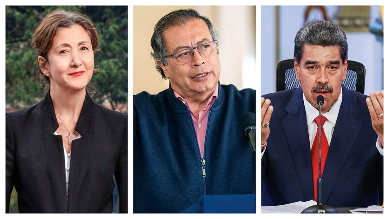 Ingrid Betancourt, Gustavo Petro y Nicolás Maduro.