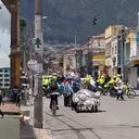 ESMAD Y COMERCIANTES DE SAN ANDRESITO Foto: Tomada de Twitter @ElParcheCritico Y @ @SergioA89751027