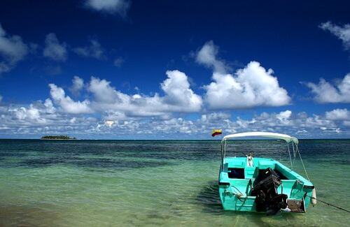 El Mar Caribe desde San Andrés / Profesional

