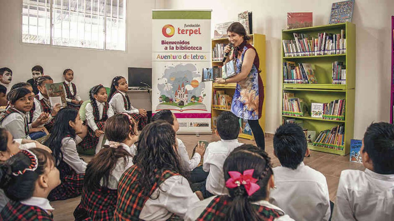 Es muy común descubrir que muchas de las empresas del sector apoyan iniciativas relacionadas con la educación infantil.