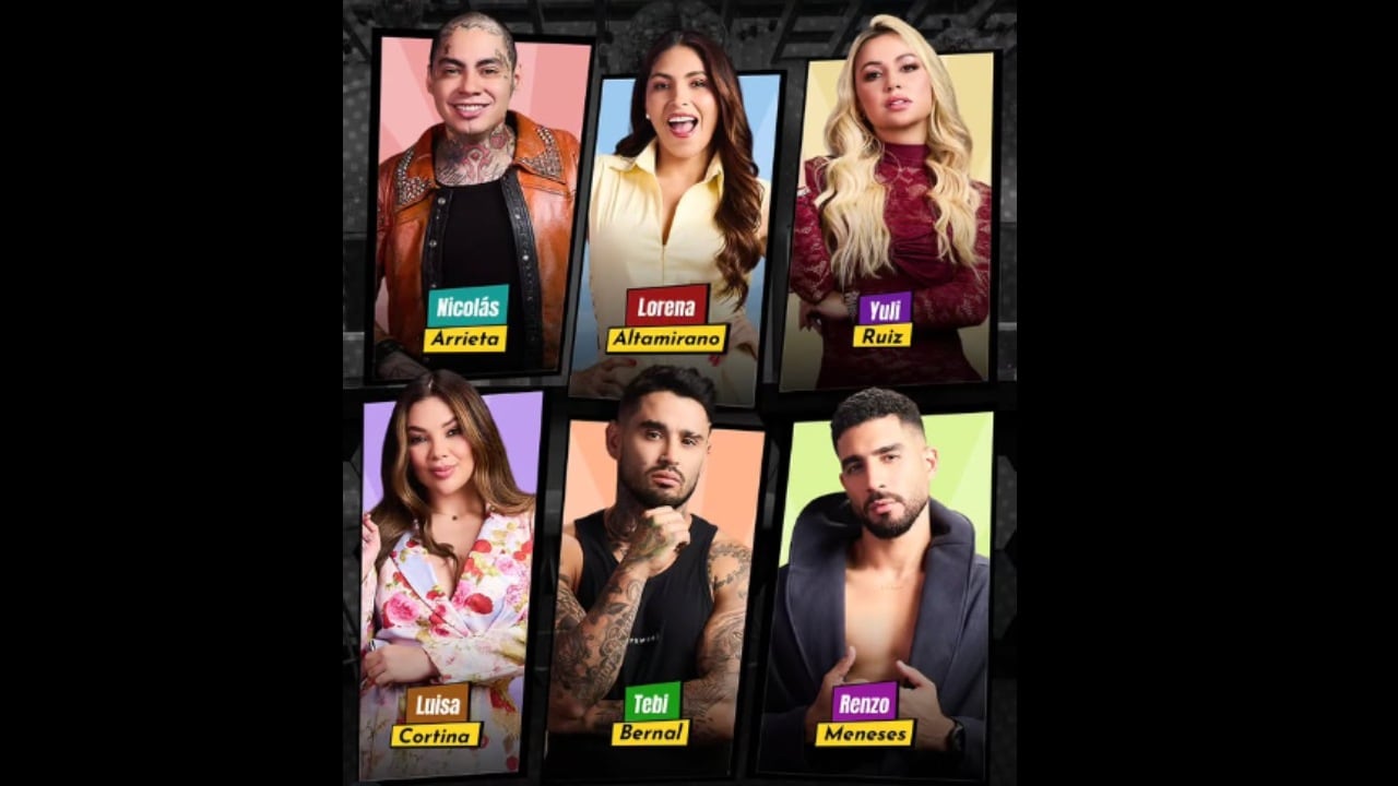 Nominados en 'La casa de los famosos 3'