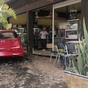 El fuerte choque se registró en un establecimiento en el sur de Cali.