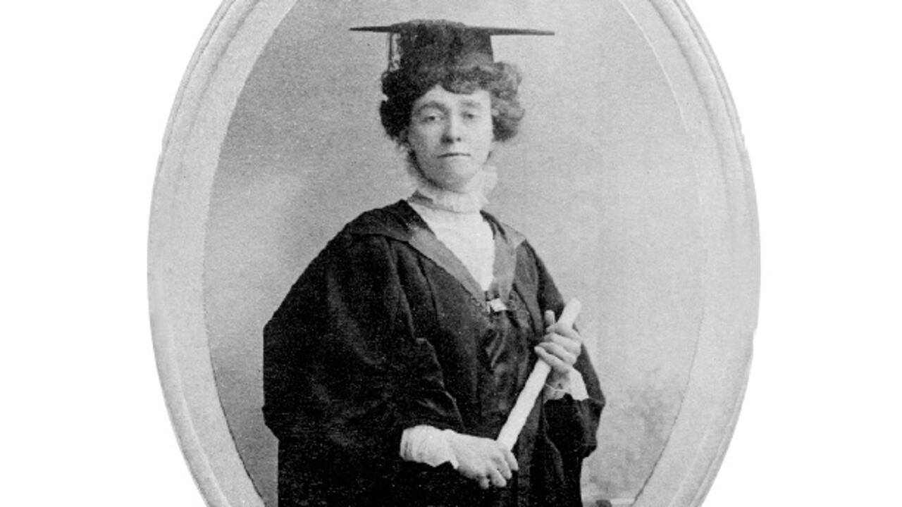 Emily Davison obtuvo excelentes calificaciones en Oxford, pero solo los hombres podían recibir diplomas.