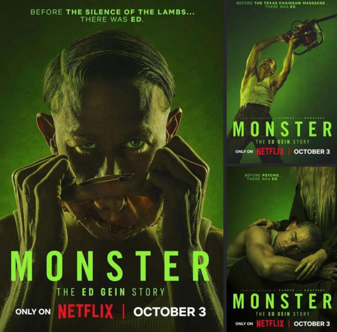 La historia de Ed Gein llega a Netflix el próximo 3 de octubre.