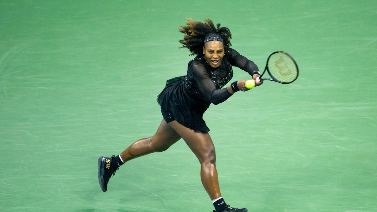 Serena Williams en el Abierto de Estados Unidos en 2022.