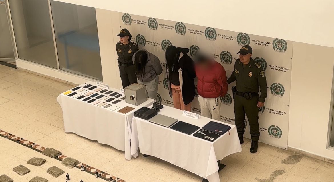 Banda que robaba celulares en Pasto