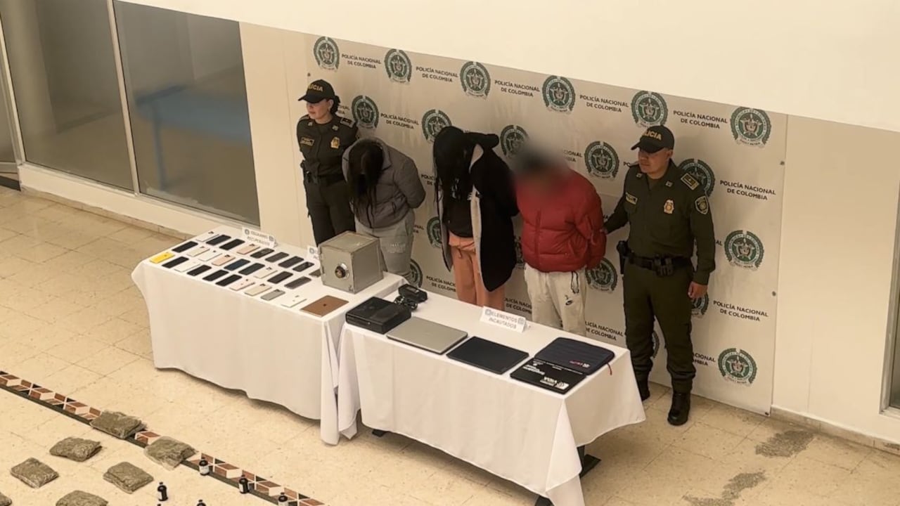 Banda que robaba celulares en Pasto