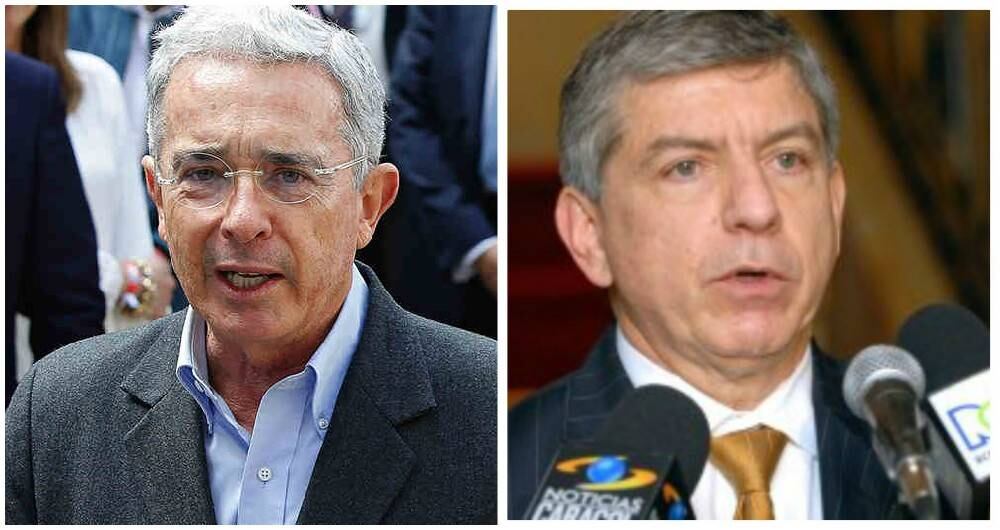 Expresidentes Álvaro Uribe y César Gaviria,