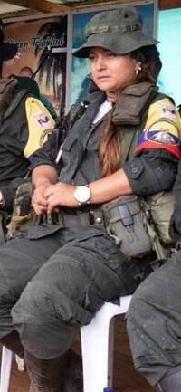 Alias Lorena de las disidencias de las Farc.