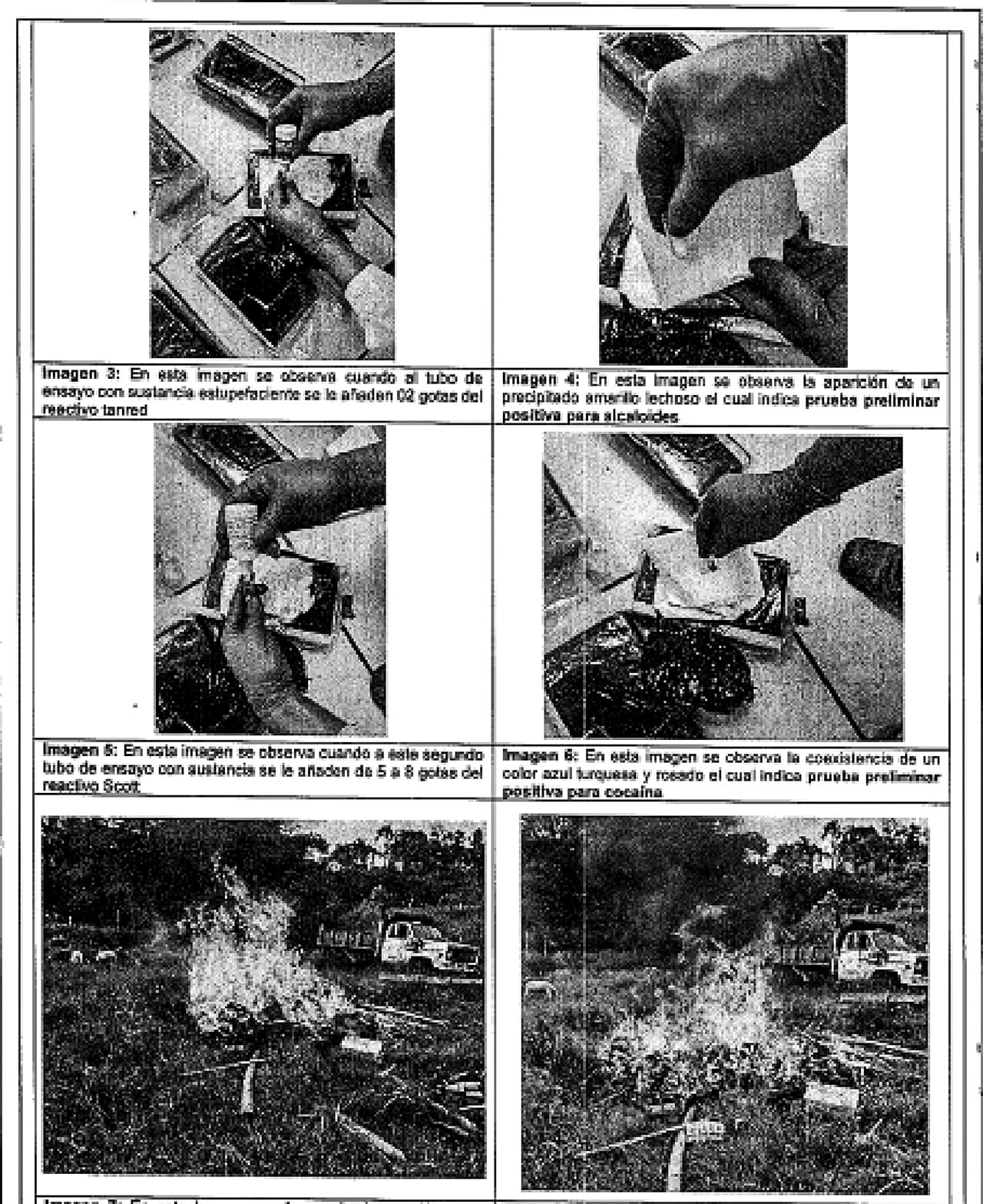 Más evidencias recogidas por las autoridades.
