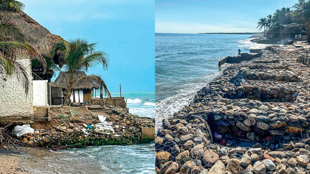 Advierten que se agravó la situación de las playas en Palomino.