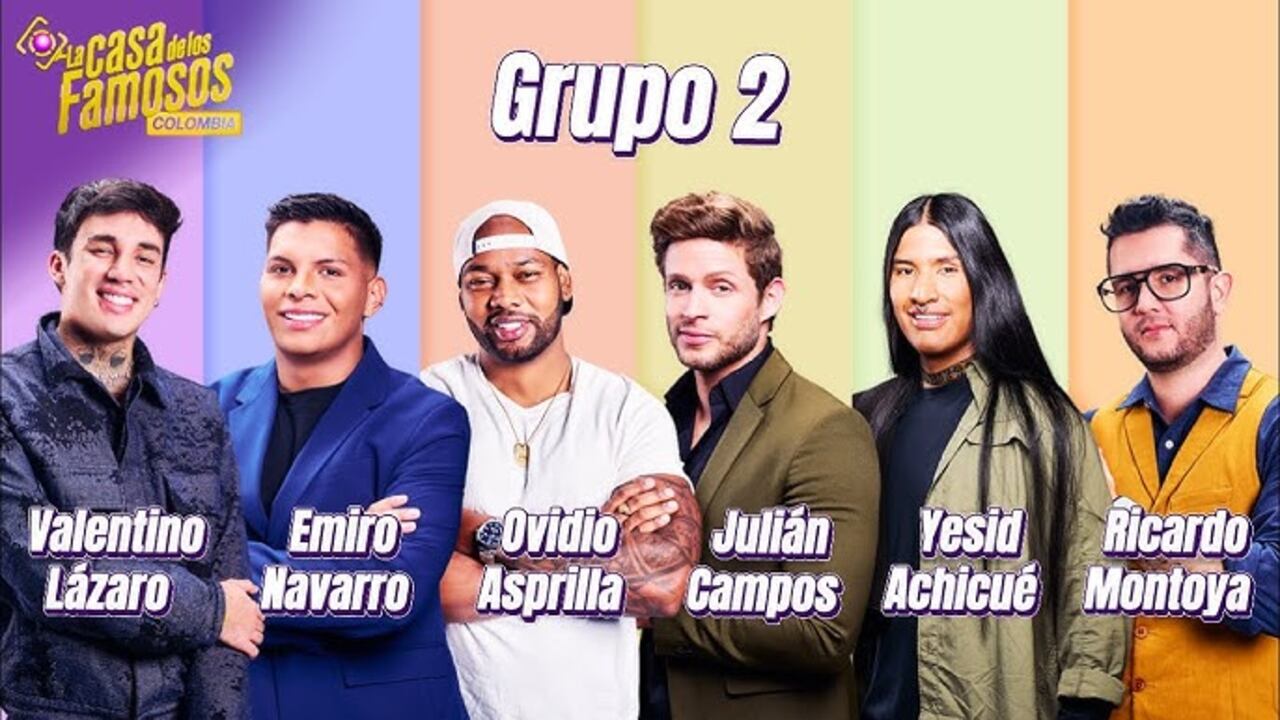 Valentino Lázaro, Emiro Navarro, Ovidio Asprilla, Julián Campos, Yesid Achicué Y Ricardo Montoya quieren entrar a La casa de los famosos 2.