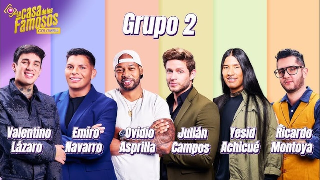 Valentino Lázaro, Emiro Navarro, Ovidio Asprilla, Julián Campos, Yesid Achicué Y Ricardo Montoya quieren entrar a La casa de los famosos 2.