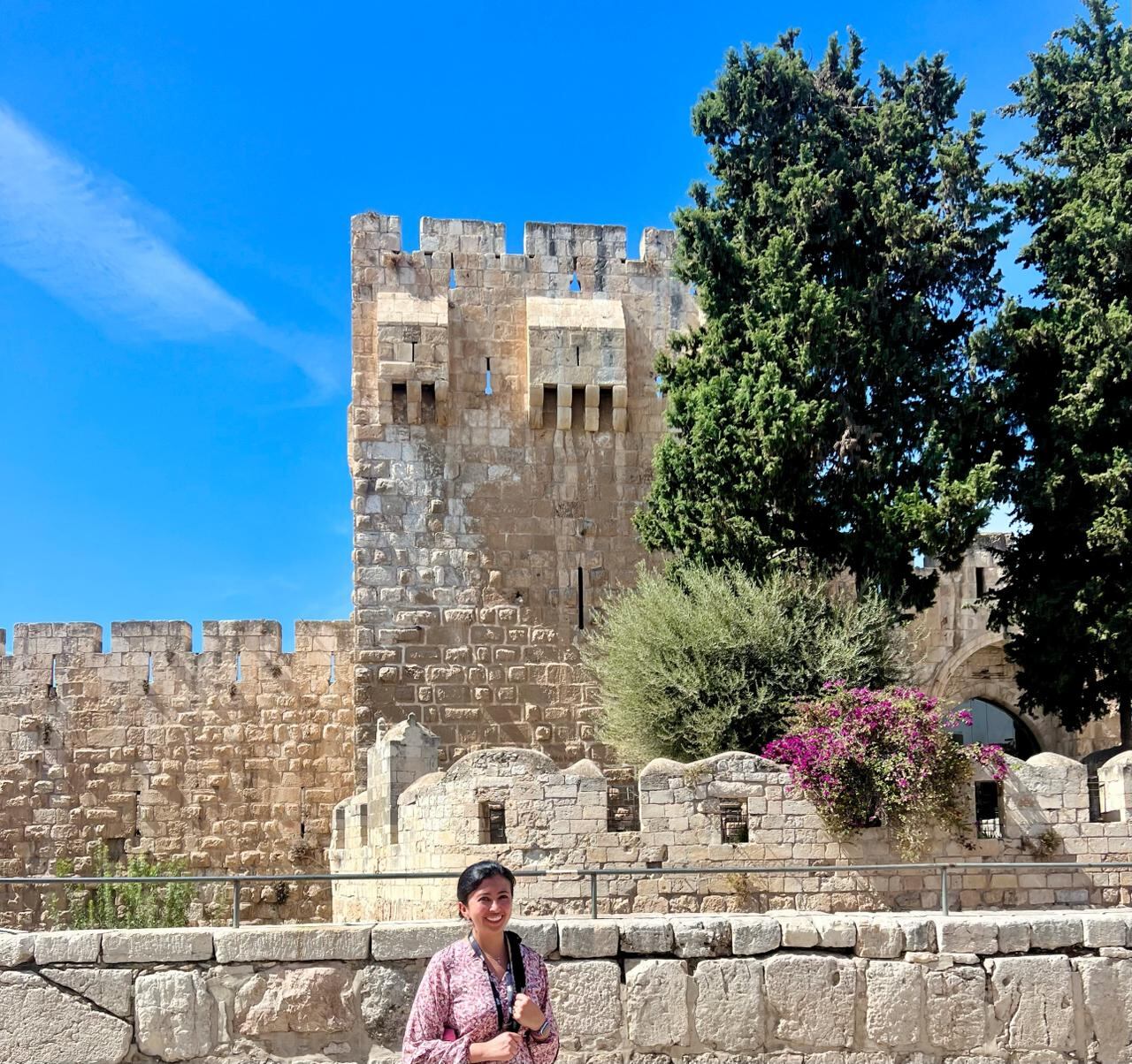Diana había soñado durante toda su vida poder conocer Israel.