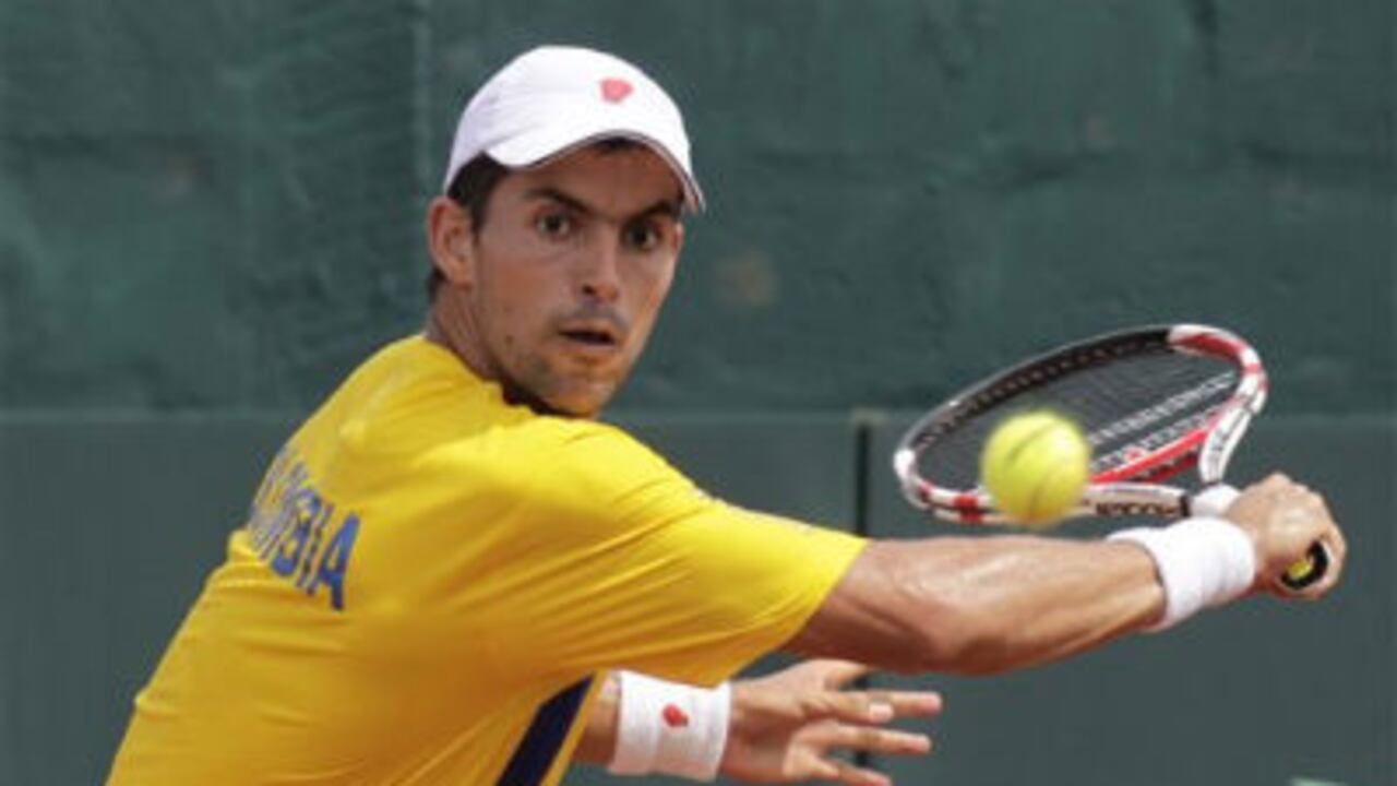 El tenista colombiano Santiago Griraldo.