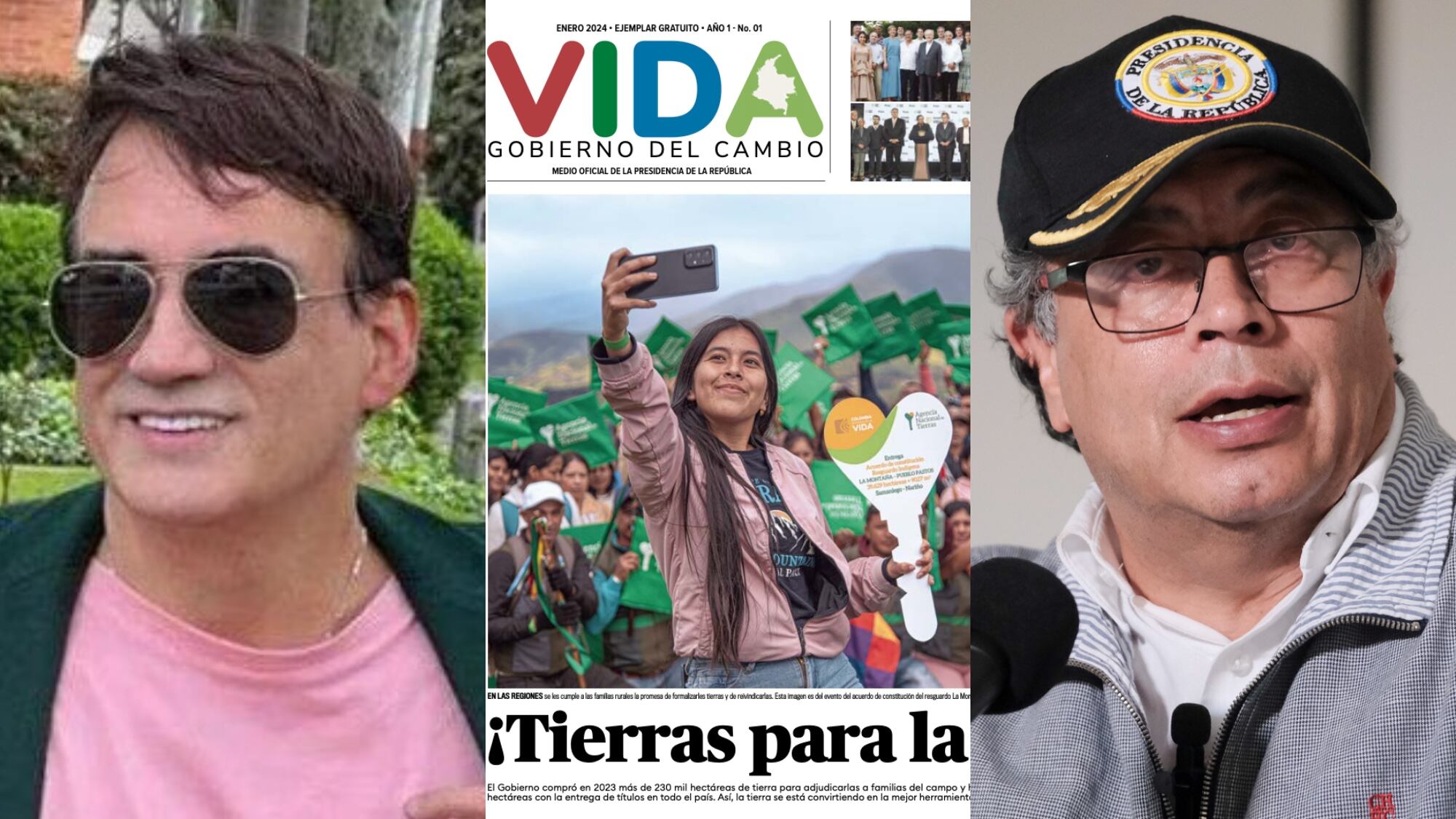 Sergio Barbosa reacciona al periódico del Gobierno Petro.