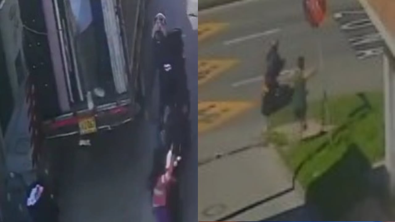 El lamentable suceso que quedó grabado en video ocurrió en el barrio Yomasa.