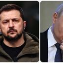 Volodimir Zelenski y Vladimir Putin