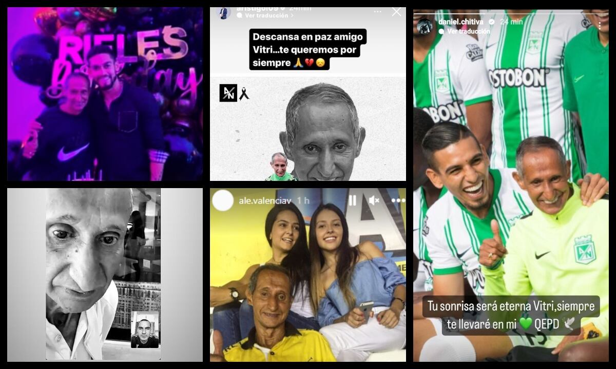 Jugadores y exjugadores de Nacional han hecho pública su voz de solidaridad tras la muerte de ´vitri´