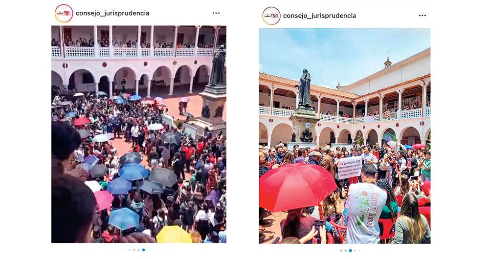 El escenario que vive la universidad es inédito.