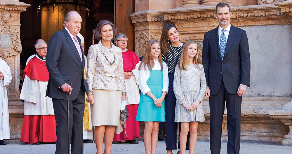 La escena de Palma de Mallorca puso al descubierto la mala relación entre Letizia y sus suegros. 
