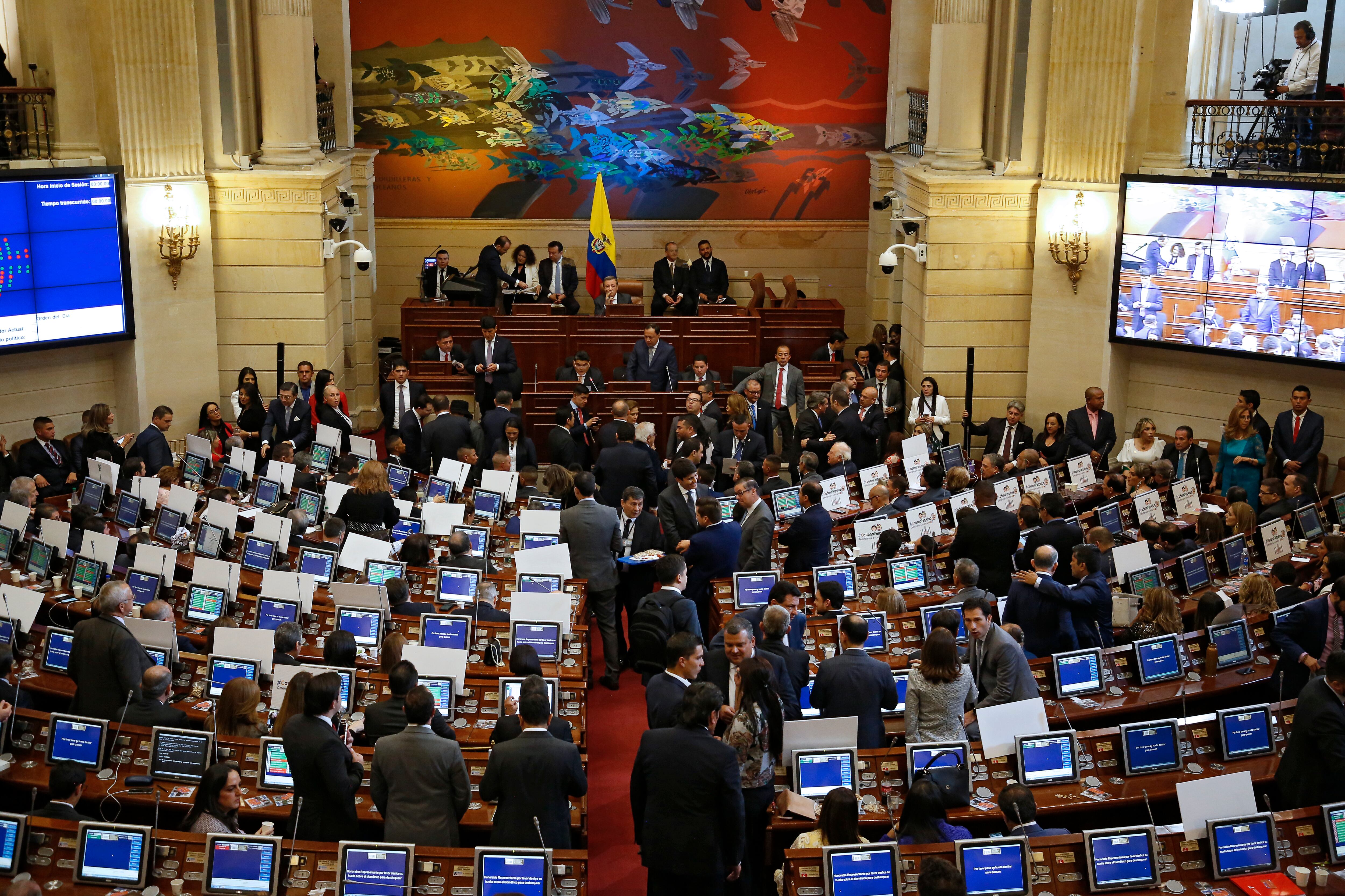 Congreso de la Republica  en pleno
panoramica
periodo julio 2019 a junio 2020