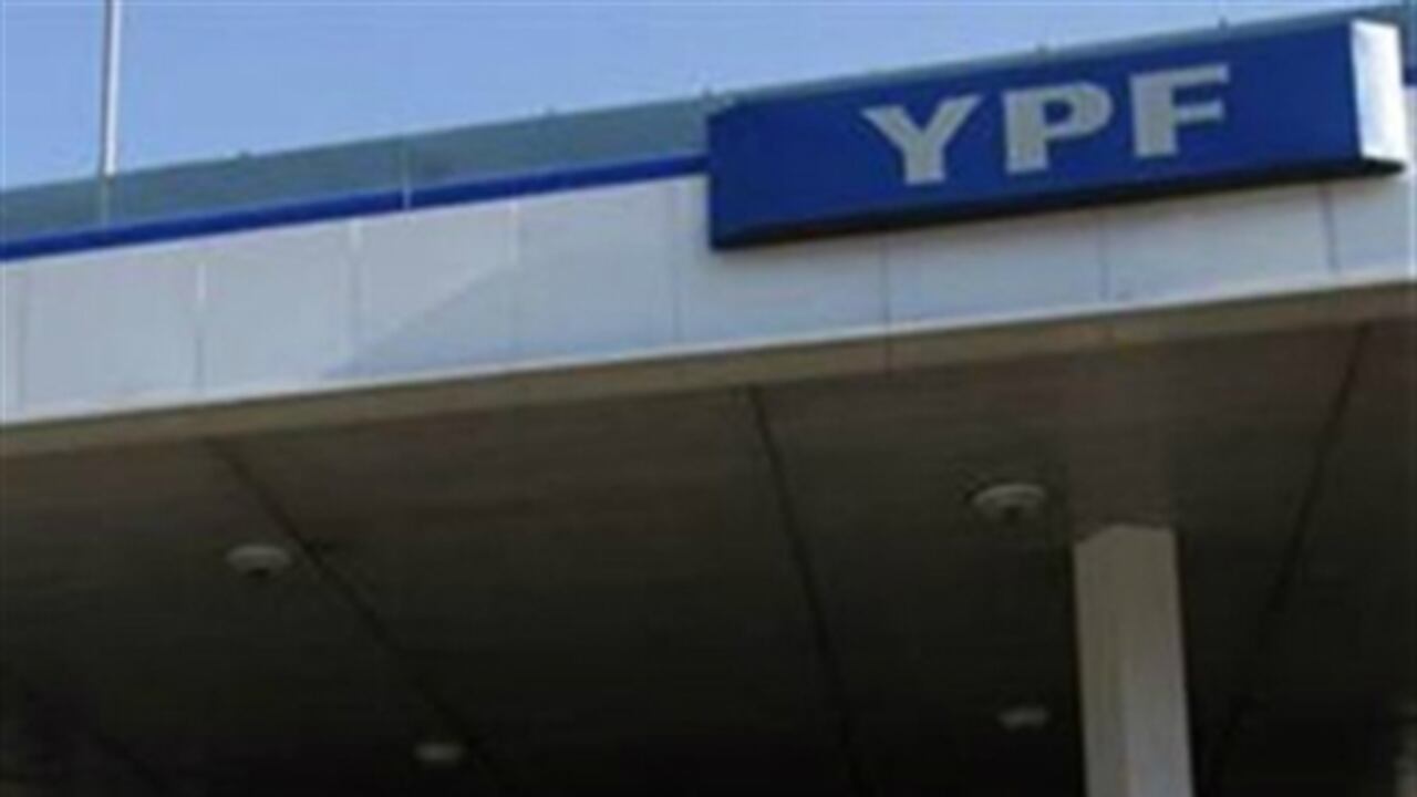Estación de servicio de YPF en Argentina.