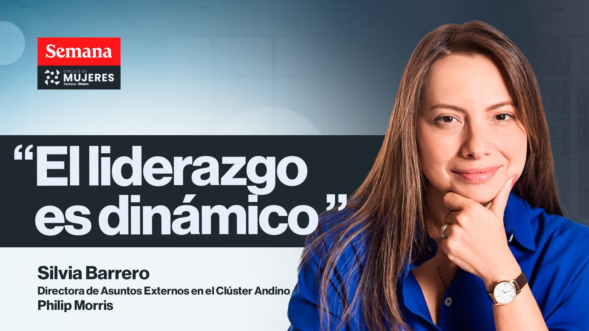 Silvia Barrero Varela, directora de Asuntos Externos en el Clúster Andino de Philip Morris