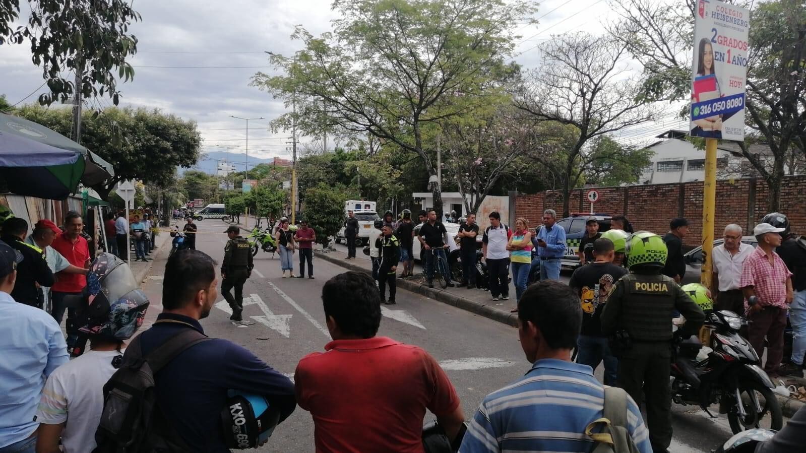 Patrullera de la Policía fue asesinada en una calle de Neiva.