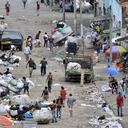 A pesar del trabajo que la Administración ha realizado para acabar con el tráfico y consumo de drogas, en el sector de Sucre y la demolición de viviendas dedicadas a lo mismo, hoy se observa un aumento de los habitantes de calle, el consumo de drogas y ocupación de predios demolidos donde han construido cambuches. (Foto: Jorge Orozco)