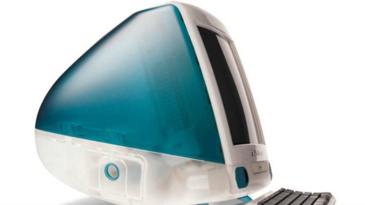 El diseño del primer iMac de Apple marcó la tendencia en el mercado. (Getty Images)