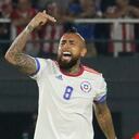 Arturo Vidal ha sido uno de los artífices en la remontada de Chile que ya es cuarta.