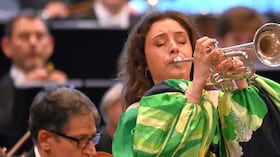 Lucienne Renaudin Vary toca la trompeta desde que tenía ocho años. Imagen: Ansgar Klostermann