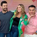 Catalina Gómez, Juan Diego Vanegas, Carolina Soto y Carlos Calero, presentadores de "Día a Día"
