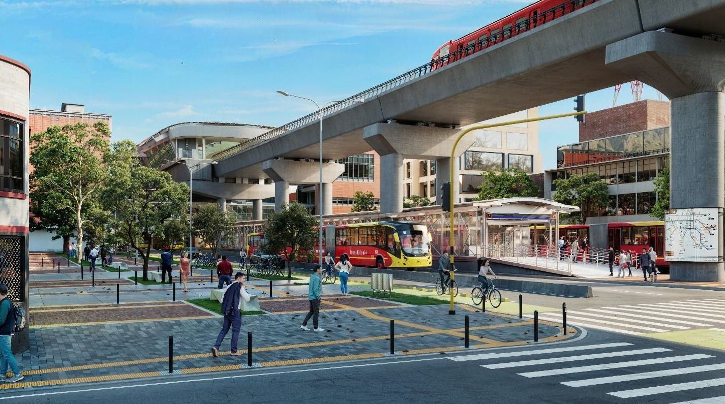 Así quedará la nueva estación de la Calle 63 con el Metro de Bogotá